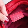 Marc Jacobs Beuteltasche Soft Leder Rot