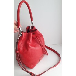Marc Jacobs Beuteltasche Soft Leder Rot