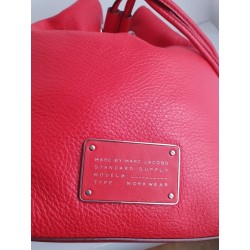 Marc Jacobs Beuteltasche Soft Leder Rot