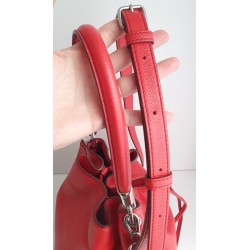 Marc Jacobs Beuteltasche Soft Leder Rot