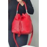 Marc Jacobs Beuteltasche Soft Leder Rot