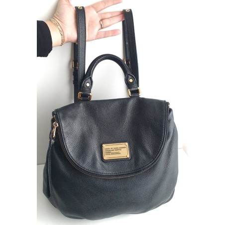 Marc Jacobs Natasha Rucksack Soft Leder Schwarz