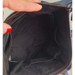 Marc Jacobs Henkel/Umhängetasche Medium Soft Leder Blau