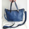 Marc Jacobs Henkel/Umhängetasche Medium Soft Leder Blau