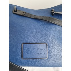 Marc Jacobs Henkel/Umhängetasche Medium Soft Leder Blau