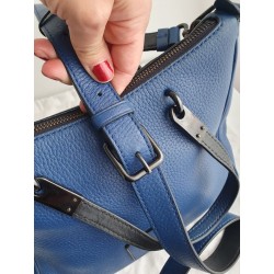 Marc Jacobs Henkel/Umhängetasche Medium Soft Leder Blau