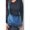 Marc Jacobs Henkel/Umhängetasche Medium Soft Leder Blau
