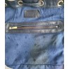 MCM Beuteltasche Mittel Weiss-Blau
