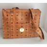 MCM Shopper Klein Heritage Cognac Canvas.