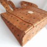 MCM Shopper Klein Heritage Cognac Canvas.