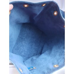 Louis Vuitton Petit Sac Noe Epi Leder Blau