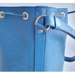 Louis Vuitton Petit Sac Noe Epi Leder Blau