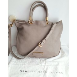 Marc Jacobs Henkel/Umhängetasche Medium Taupe