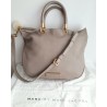 Marc Jacobs Henkel/Umhängetasche Medium Taupe