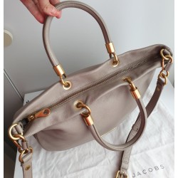 Marc Jacobs Henkel/Umhängetasche Medium Taupe