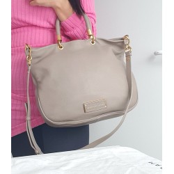 Marc Jacobs Henkel/Umhängetasche Medium Taupe