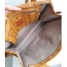 MCM Shopper Medium Heritage Cognac Canvas.