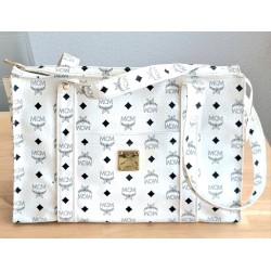 MCM Shopper weiss