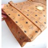 MCM Shopper Medium Heritage Cognac Canvas.