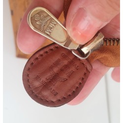 MCM Nécessaire Poche Toilette Medium Heritage Cognac Canvas.