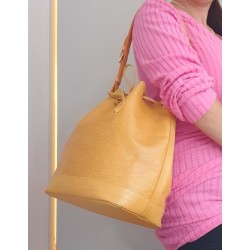 Louis Vuitton Grand Sac Noé Epi Leder Gelb