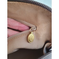 Gucci Ophidia Vintage Braun Leder Canvas