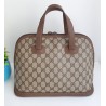 Gucci Ophidia Vintage Braun Leder Canvas