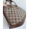 Gucci Ophidia Vintage Braun Leder Canvas