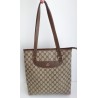 Gucci Schultertasche Supreme Tote Bag Braun Leder