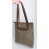Gucci Schultertasche Supreme Tote Bag Braun Leder