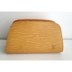 Louis Vuitton  Clutch „Dauphine PM“  Epi-Leder Gelb