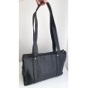 MCM Shopper Medium Vinyl  schwarz