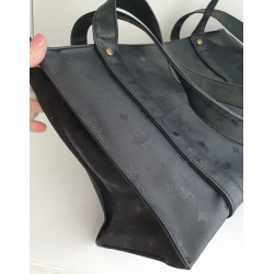 MCM Shopper Medium Vinyl  schwarz