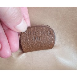 Gucci Vintage Clutch/Crossbody Tasche Leder Braun