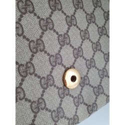 Gucci Vintage Clutch/Crossbody Tasche Leder Braun