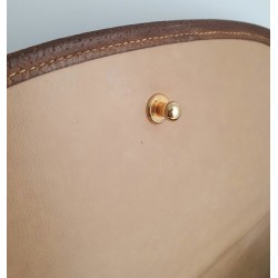 Gucci Vintage Clutch/Crossbody Tasche Leder Braun