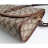 Gucci Vintage Clutch/Crossbody Tasche Leder Braun