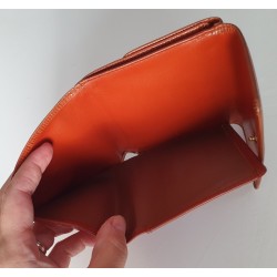 Louis Vuitton Elise Portemonnaie Unisex Epi Leder Cognac