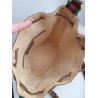 Gucci Beuteltasche Klein PM Vintage GG Braun Leder Canvas