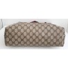 Gucci Schultertasche Supreme Tote Bag Braun Leder