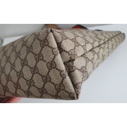 Gucci Schultertasche Supreme Tote Bag Braun Leder