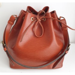 Louis Vuitton Petit Sac Noe Cognac Epi Leder