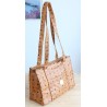 MCM Shopper Medium Cognac Canvas
