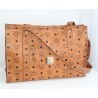 MCM Shopper Medium Heritage Cognac Canvas.