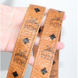 MCM Shopper Medium Heritage Cognac Canvas.