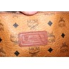 MCM Shopper Medium Heritage Cognac Canvas.