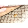 Gucci Vintage Clutch/Crossbody Tasche Leder Braun
