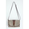 Gucci Vintage Clutch/Crossbody Tasche Leder Braun