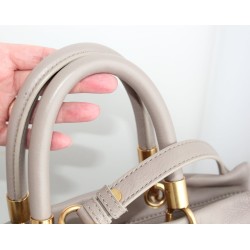 Marc By Marc Jacobs Henkel/Crossbody Tasche Leder Taupe