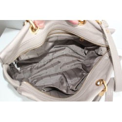 Marc By Marc Jacobs Henkel/Crossbody Tasche Leder Taupe